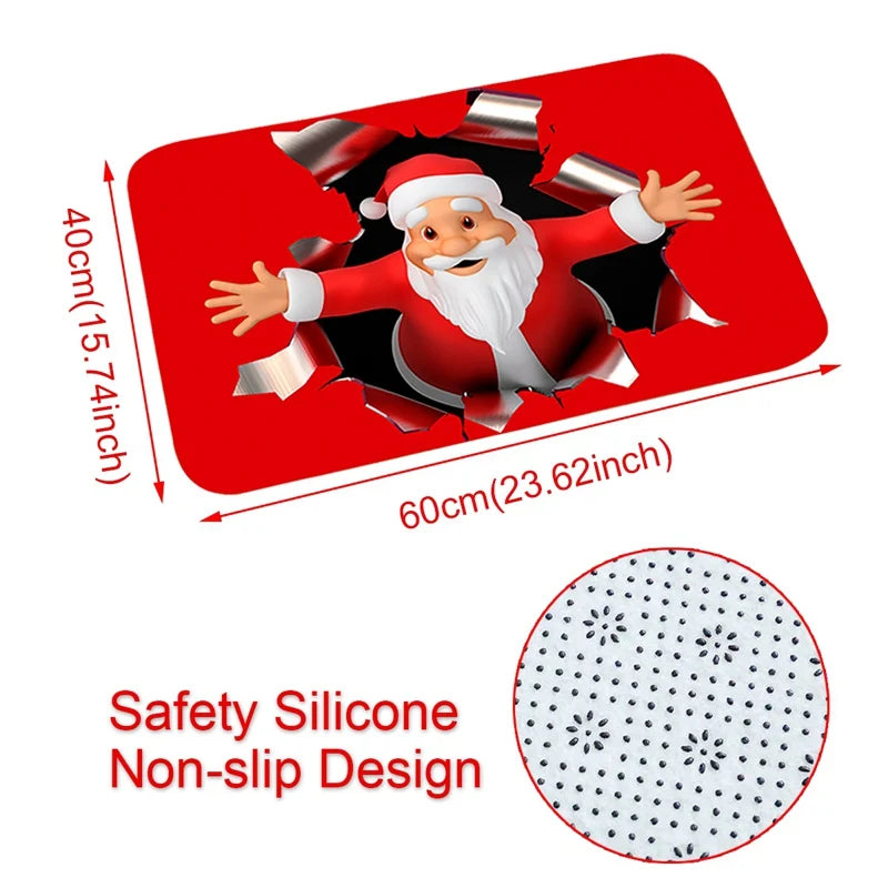Christmas Santa Door Mat