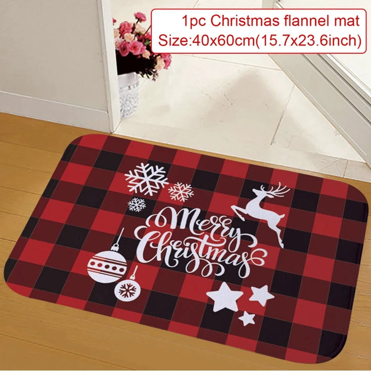 Christmas Santa Door Mat