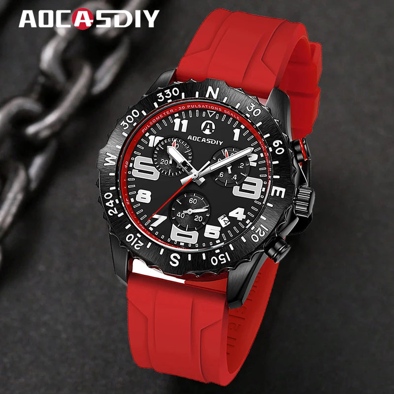 Men’s Luxury Waterproof Sports Watch