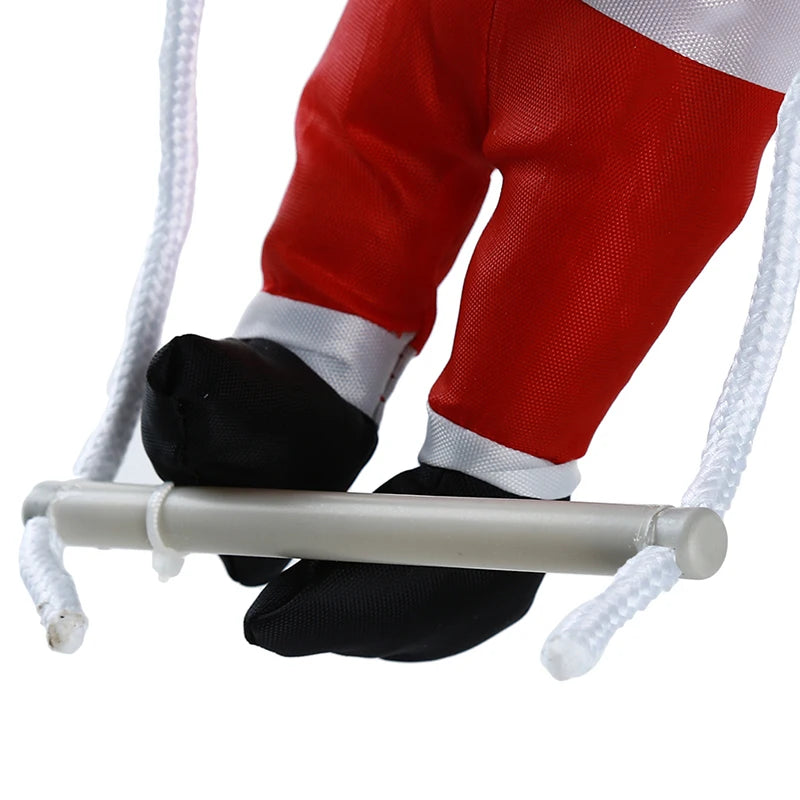 Santa Climbing Ladder Decoration