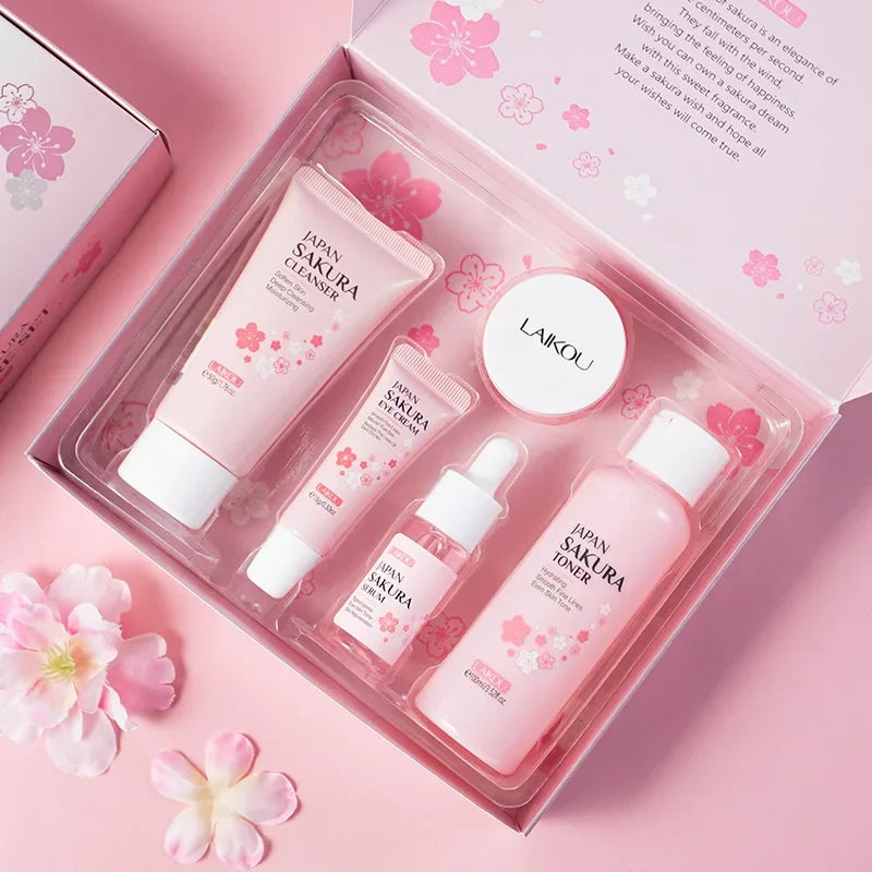 Sakura 5-Piece Skincare Set