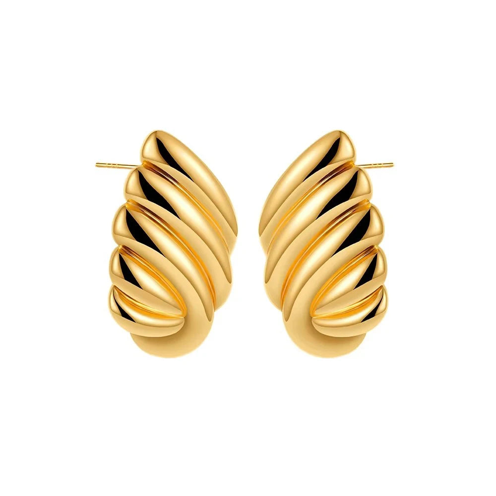 Multilayer Twist Knot Earrings