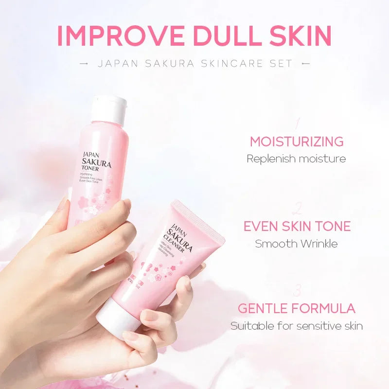 Sakura 5-Piece Skincare Set