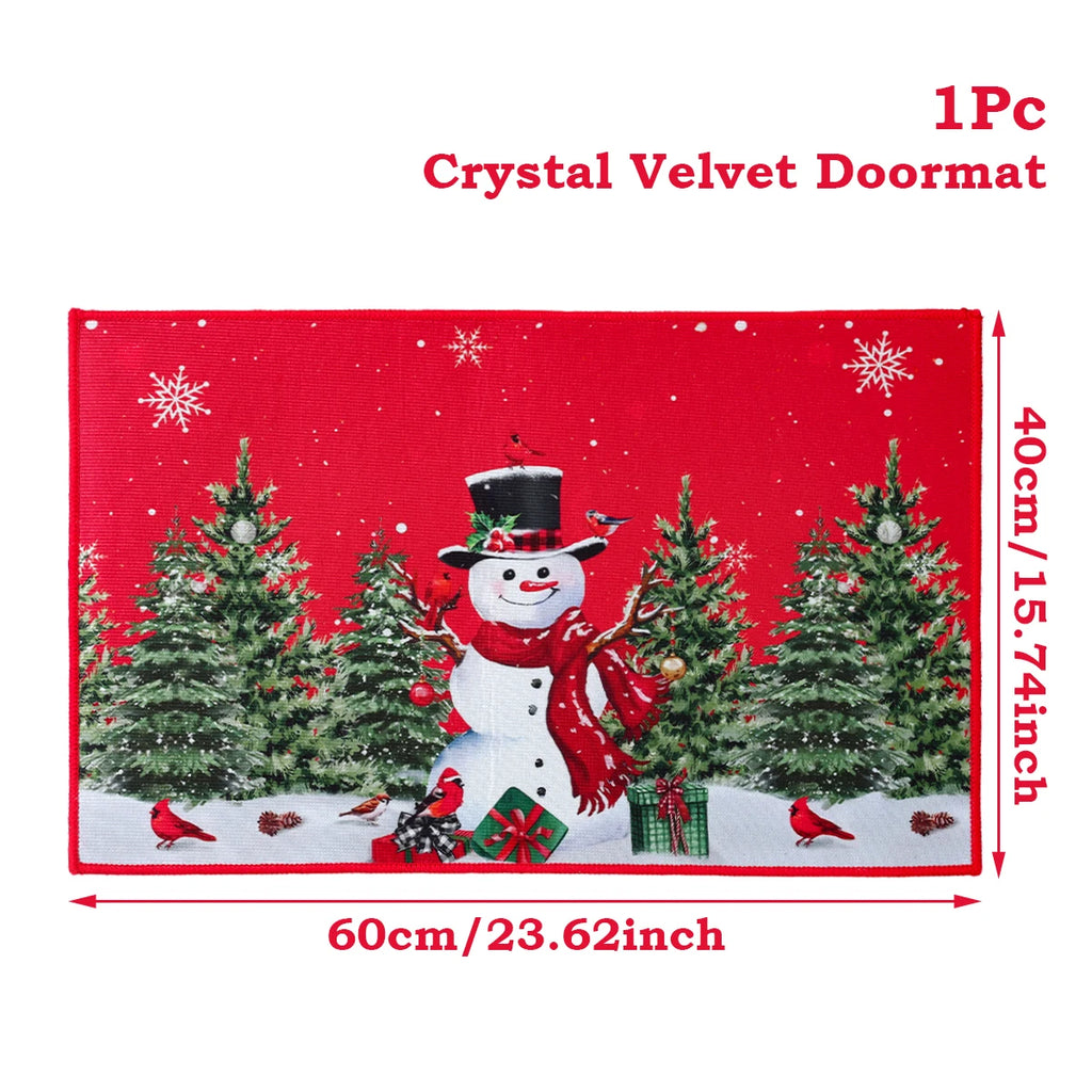 Christmas Santa Door Mat