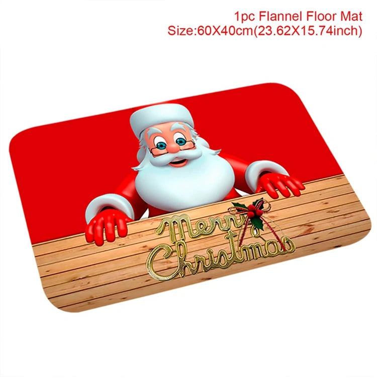 Christmas Santa Door Mat
