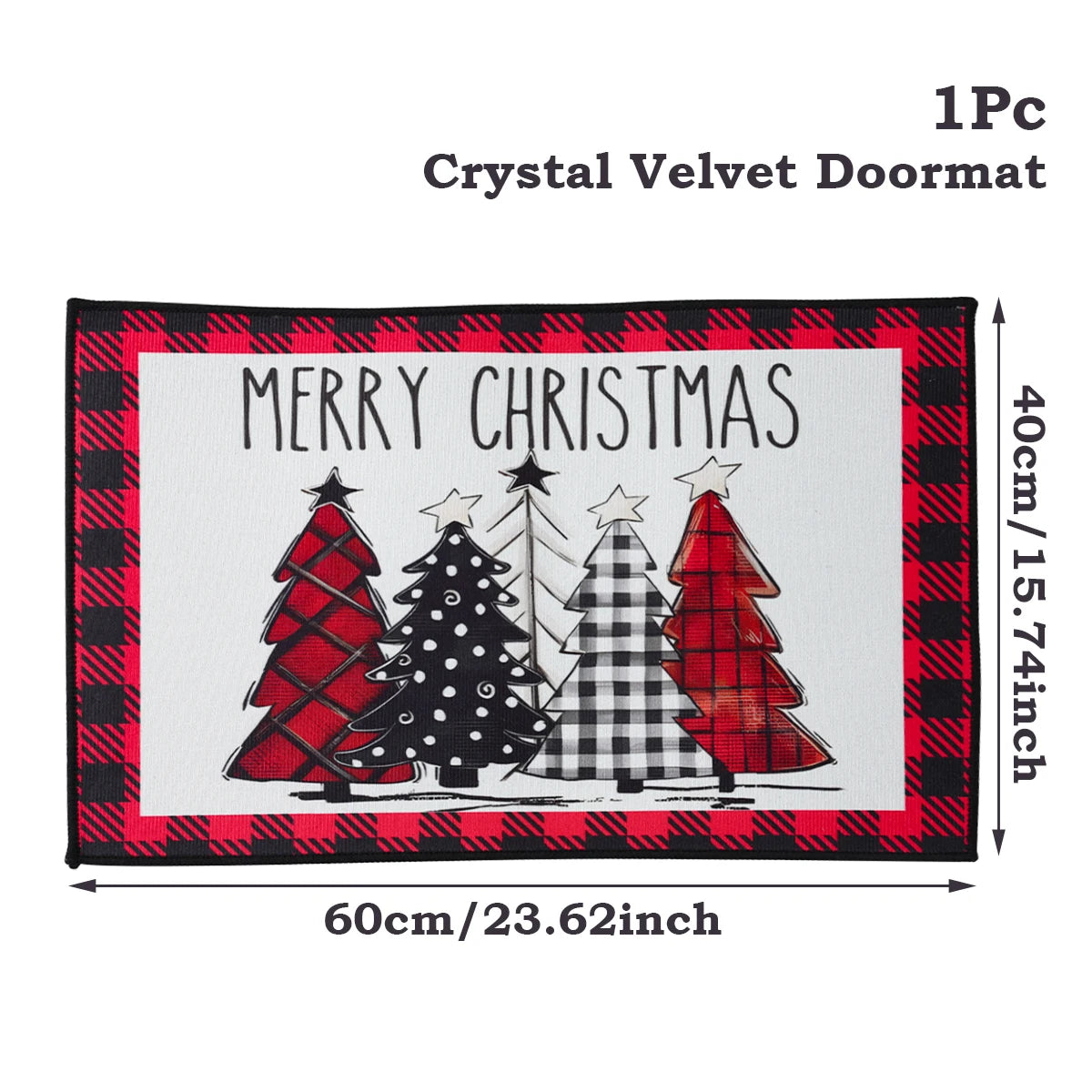 Christmas Santa Door Mat