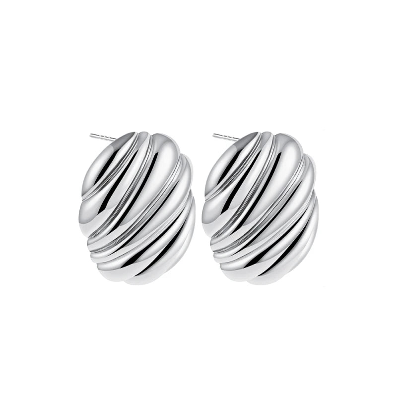 Multilayer Twist Knot Earrings