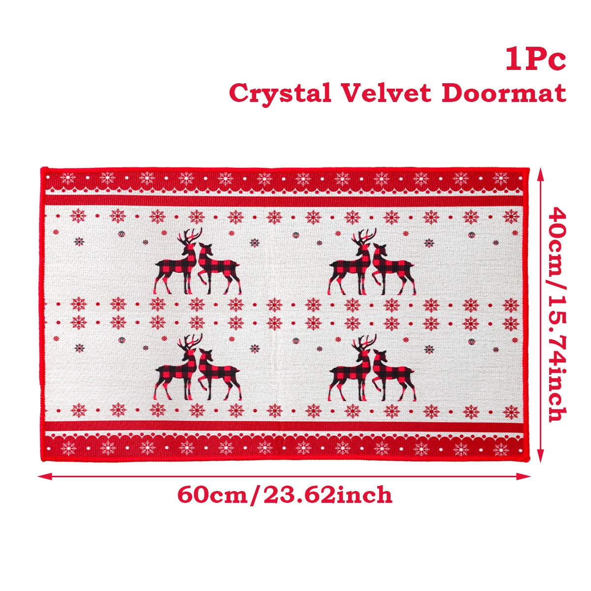 Christmas Santa Door Mat