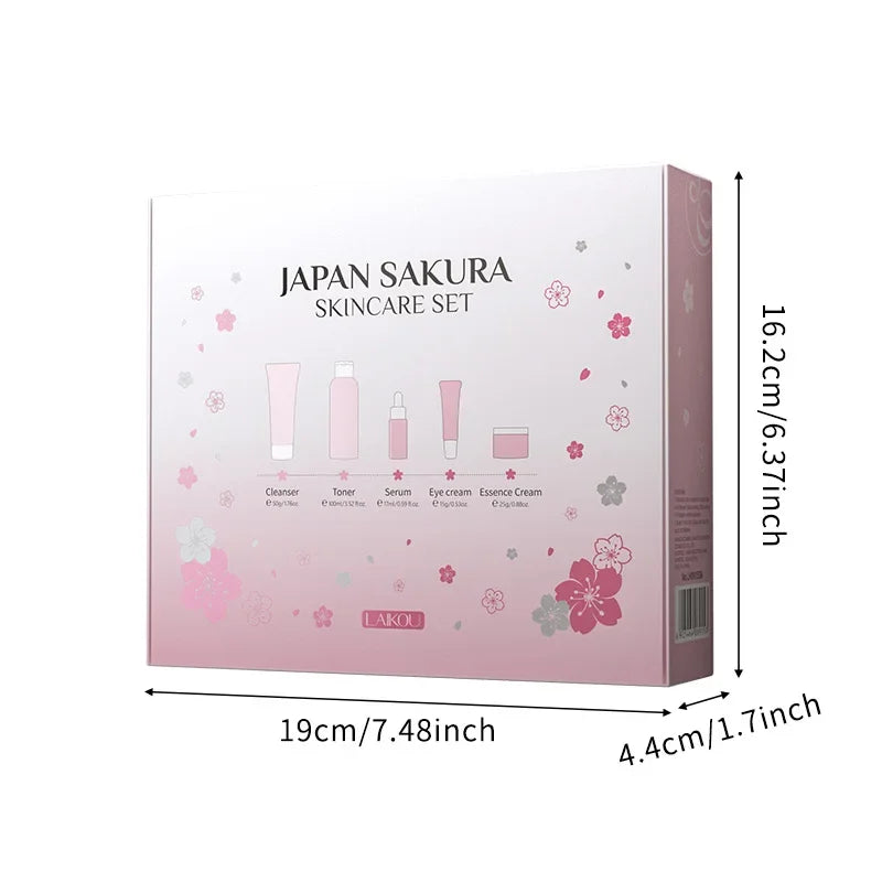 Sakura 5-Piece Skincare Set
