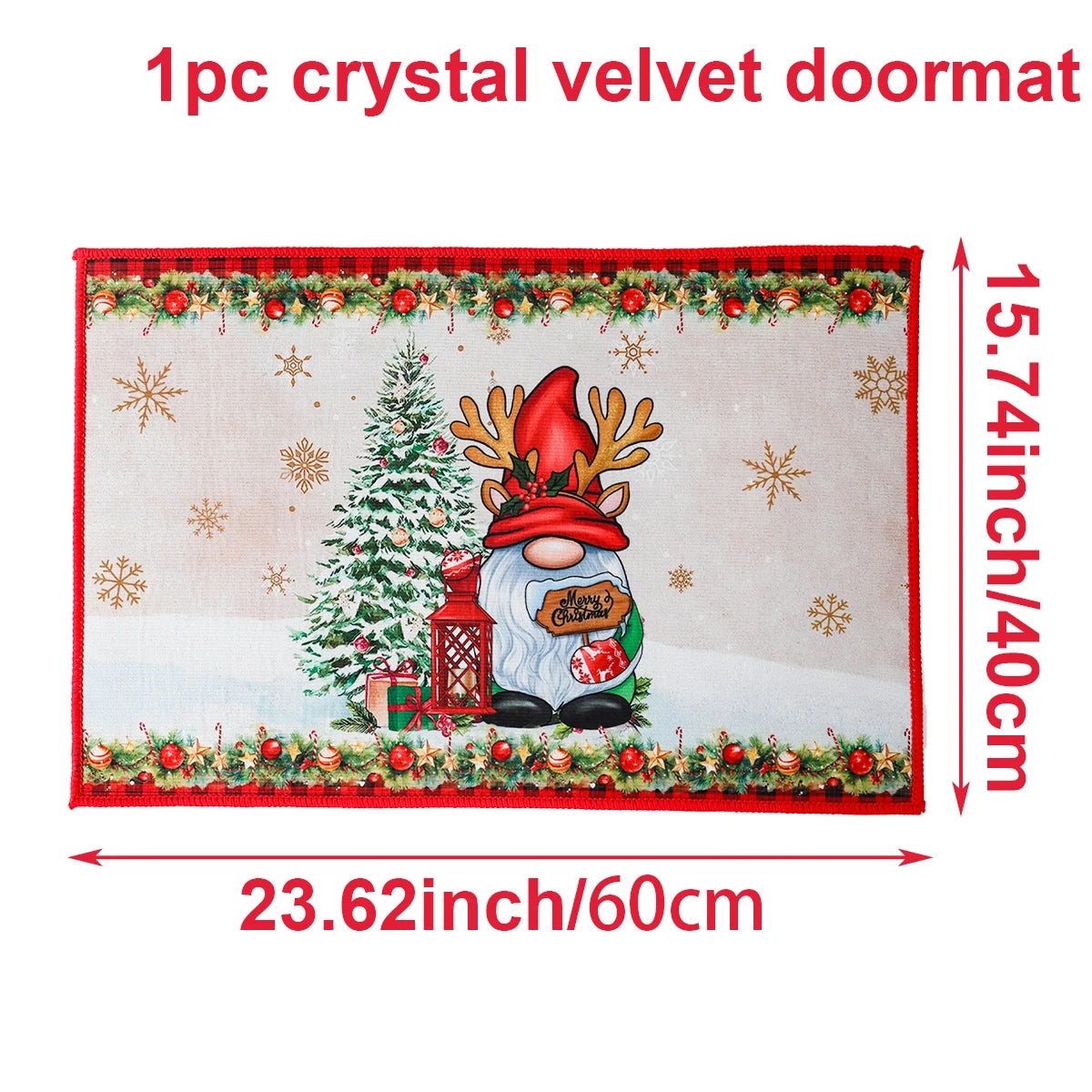 Christmas Santa Door Mat