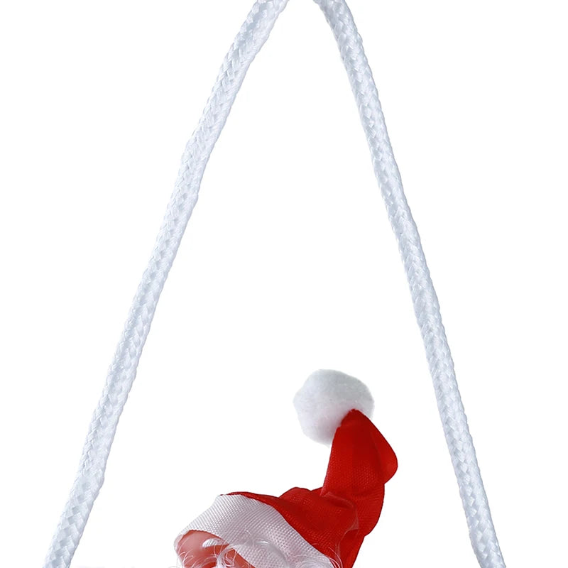 Santa Climbing Ladder Decoration