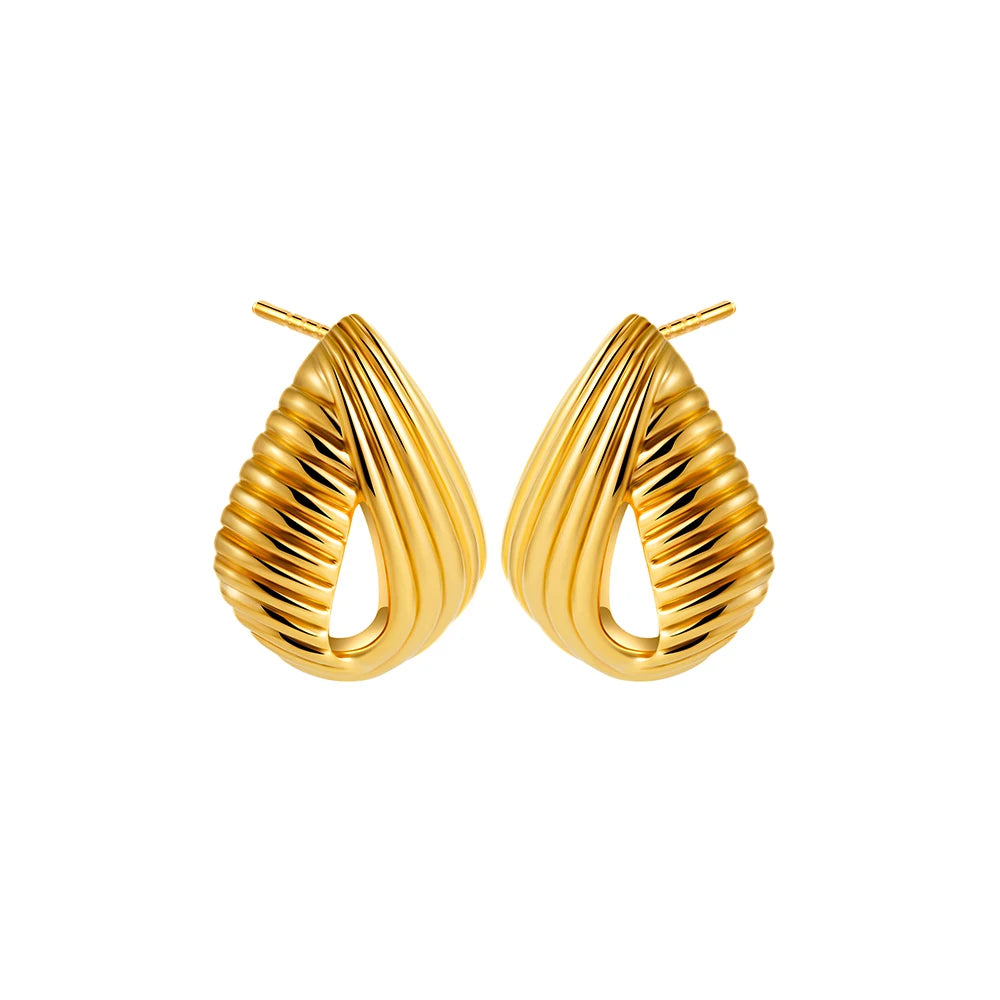 Multilayer Twist Knot Earrings