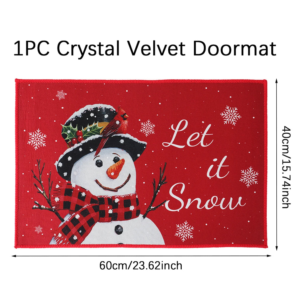 Christmas Santa Door Mat