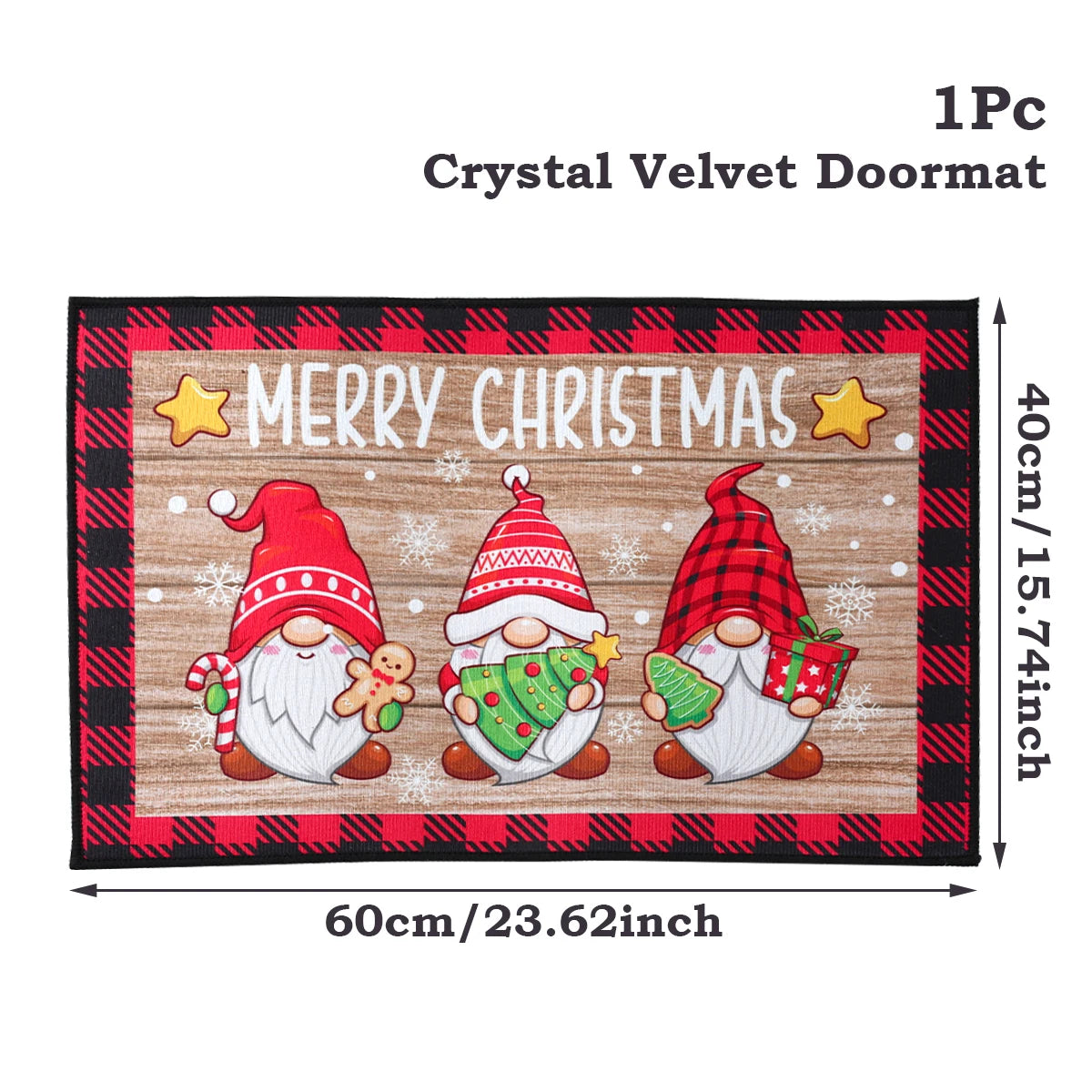 Christmas Santa Door Mat
