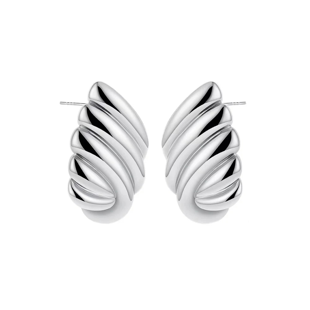 Multilayer Twist Knot Earrings